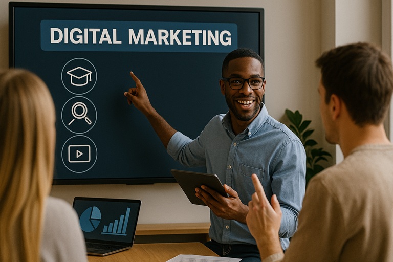 آموزش‌ها و دوره‌های تخصصی دیجیتال مارکتینگ در شیراز با احمد دهقان